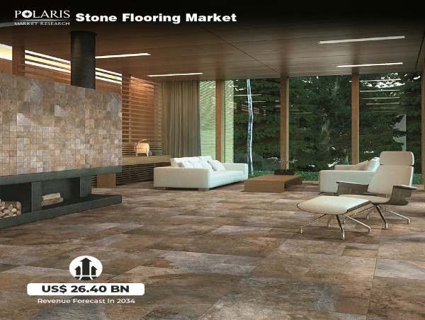 Stone Flooring Market to Grow from US$ 14.68 Billion in 2024 to US$ 26.40 Billion by 2034 Achieving 6.1% CAGR