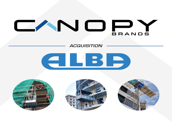 CANOPY BRANDS SOARS WITH ACQUISITION OF ALBA, ELEVATING ACCESS & MOBILITY SOLUTIONS