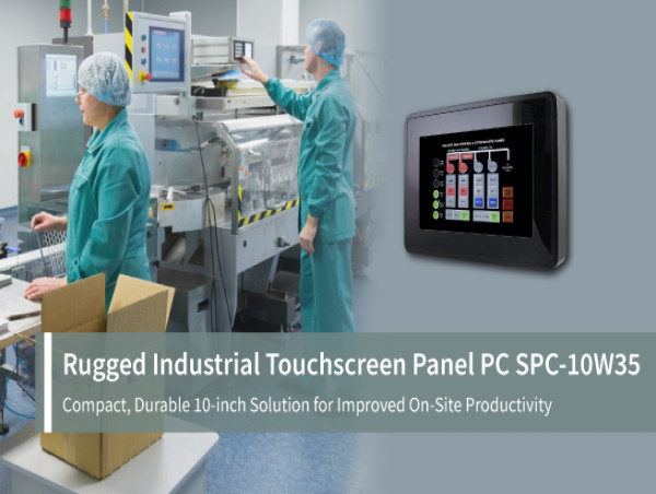  Avalue Launches Rugged Industrial Touchscreen Panel PC SPC-10W35 