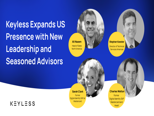 Keyless Expands US Presence with New Leadership and Seasoned Advisors to Support Growing Customer Base