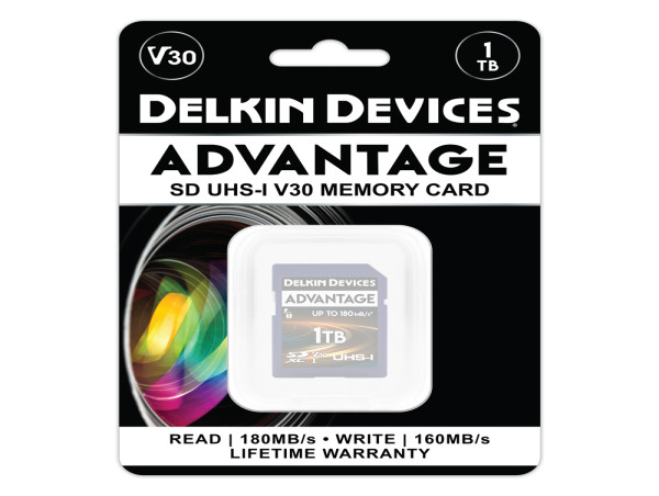  Delkin Doubles the Speed of their Advantage UHS-I SD V30 Cards with No Increase in Price 