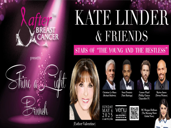  Kate Linder & Friends from The Young and The Restless shine a light on after BREAST CANCER 