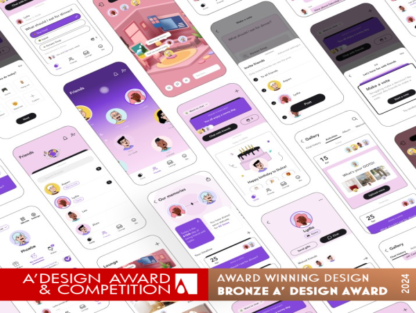 O'friends by Yichen Wang Wins Bronze in A' Mobile Technology Awards