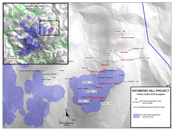  Dakota Gold Reports Further Resource Expansion at Richmond Hill with Step-Out Drilling Results 