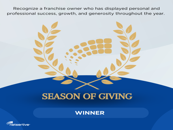  MassageLuXe of Fort Mill, SC, Honored as a Netsertive 2024 Season of Giving Franchisee Recognition Award Winner 