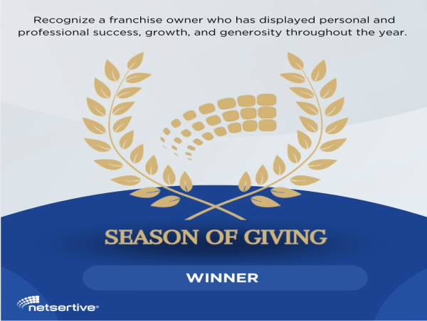 British Swim School of Newtown-Cannon, Massachusetts, Honored with Netsertive’s 2024 Season of Giving Franchisee Award