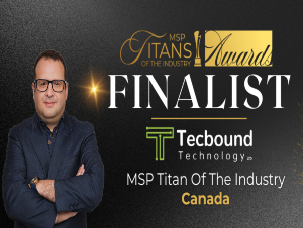  Tecbound Technology Recognized as a Finalist in the 2024 MSP Titans of the Industry Awards 