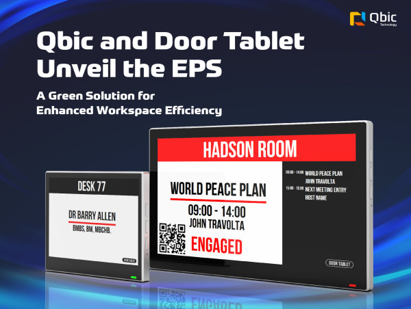  Qbic and Door Tablet Unveil the EPS: A Green Solution for Enhanced Workspace Efficiency 