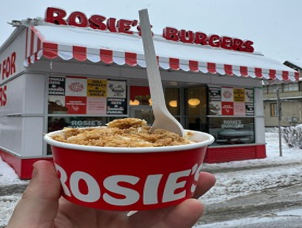  Happy Belly's Smash Burger Brand Rosie's Burgers Announces the Opening of its Newest Location in Calgary, Alberta 