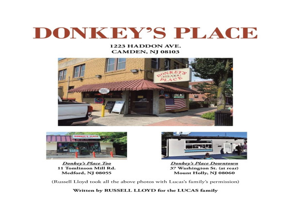  Celebrate History with Russell Lloyd's Latest Book, DONKEY'S PLACE