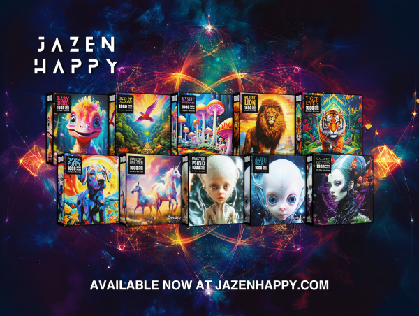 Escape the Digital Matrix This Holiday Season With World Famous Jigsaw Puzzles by Jazen Happy