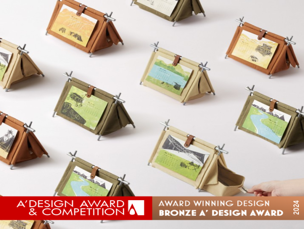  Camping Today by Lisi Cao, Yang Yixin and Dai Xianmin Wins Bronze in A' Art Supply Awards 