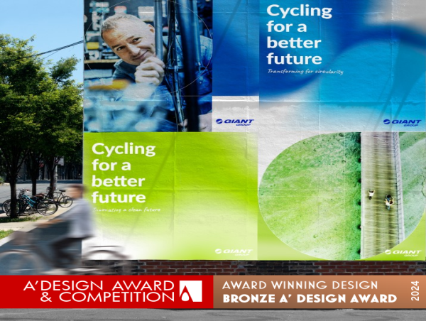  Cycling for a Better Future by Chris Chung, Chien Chun Feng and Chun Yu Wins Bronze in A' Graphics Industry Awards 