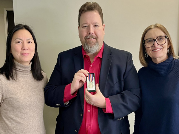 Canadian Parkinson's Advocate Larry Gifford honored with King Charles III Coronation Medal