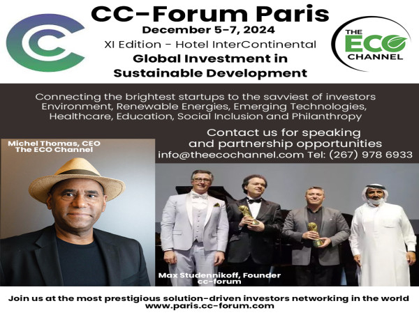  The ECO Channel Partners with CC-Forum Paris to Champion Sustainability and Innovation 