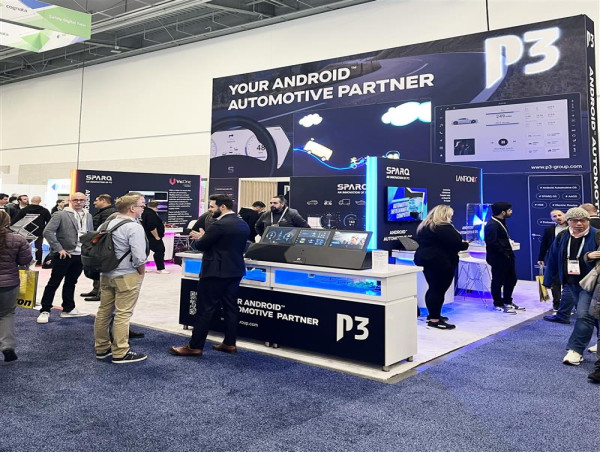  CES 2025 Visitors Can Discover How P3’s Leading-edge Android Automotive Infotainment Gives Carmakers a Winning Hand 