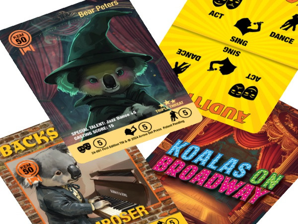  Move Over Wicked: Theater-Themed Card Game Koalas on Broadway is a Kickstarter Box Office Sensation 