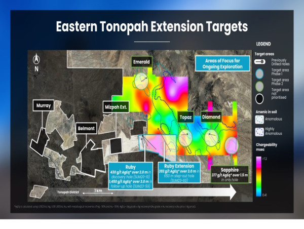 Summa Silver Commences Drilling Across the Eastern Extension of the Prolific Tonopah Mining District, Nevada