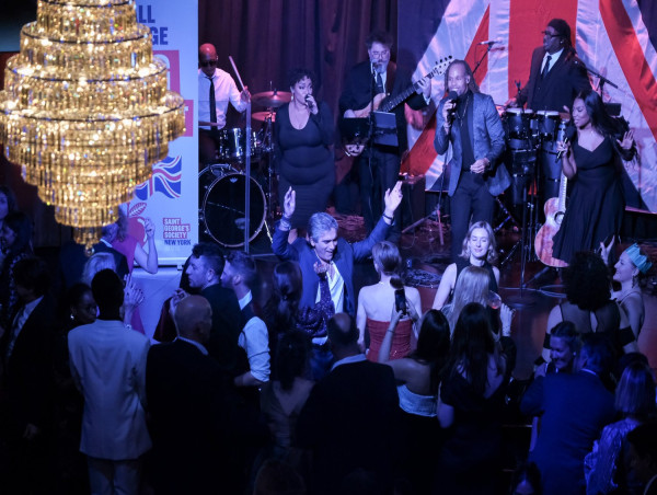  St. George’s Society of New York Honors Andrew Ridgeley at the British Bash 