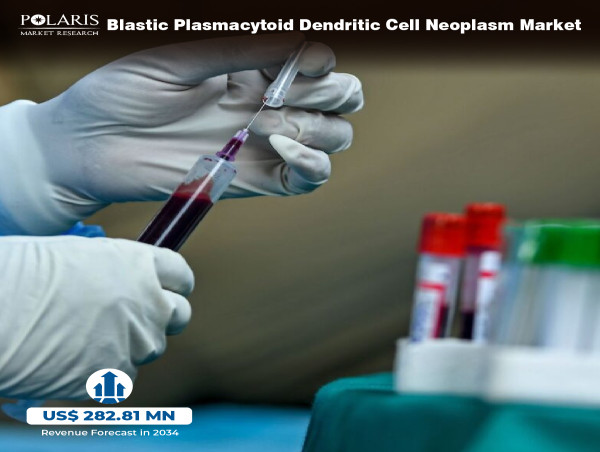  Blastic Plasmacytoid Dendritic Cell Neoplasm (BPDCN) Market To Reach USD 282.81 Million by 2034 At Rate Of 7.6% 