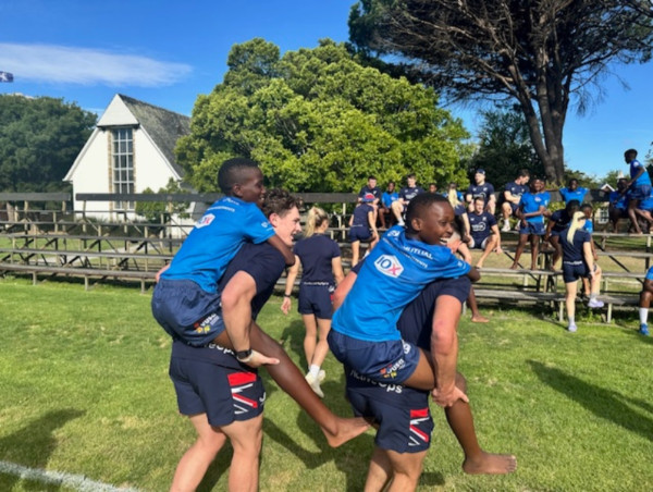  ActiveOps and GB7s support Vusa Rugby and Learning Academy with TRY For Good at the Cape Town 7s 2024 