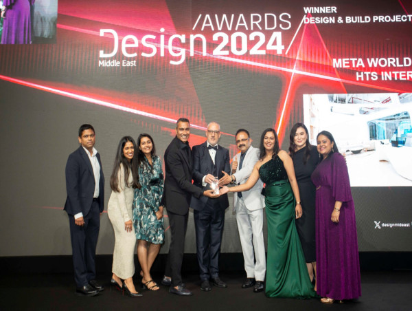  HTS Interiors Wins Design and Build Project of the Year at the Design Middle East Awards 2024 