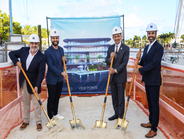  Sagewood Corporation Breaks Ground on View Pointe Residences, Fort Lauderdale’s Luxury Waterfront Newest Gem 