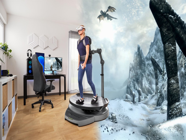 Virtuix Launches Omni One Core: A Full-Body VR System for PC Gamers