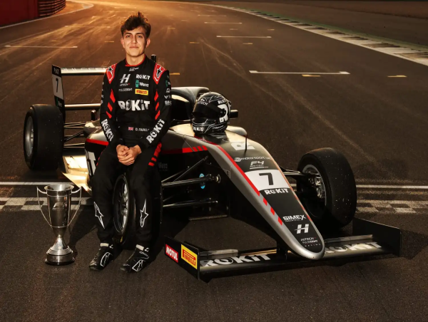  ROKiT British F4 Champion Deagen Fairclough Wins Motorsport News National Racing Driver of the Year Award 