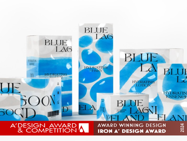  Blue Lagoon Iceland by Zu Hao Zhang - K Laser Design Lab Wins Iron A' Design Award in Packaging Design Category 