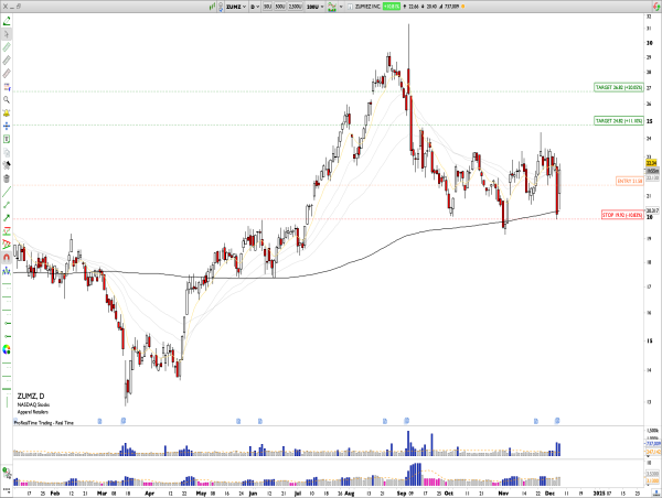  Long ZUMZ: Zumiez Inc. Q3 2024 Earnings Beat Guidance, Comparable Sales Up 7.5%, and Bullish Reversal Pattern Suggests Upside Potential 