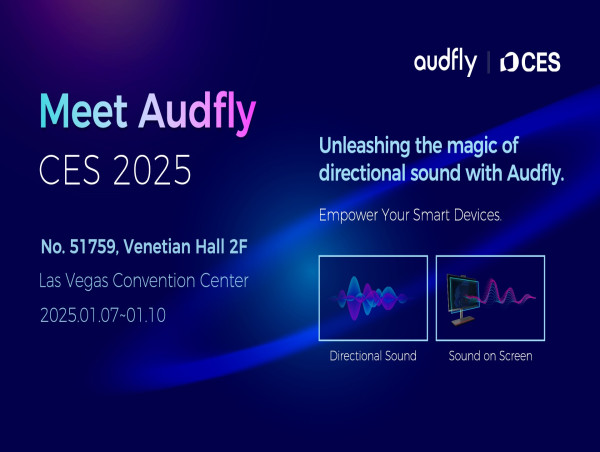  Audfly to Unveil Latest Directional Sound Technology at CES 2025 