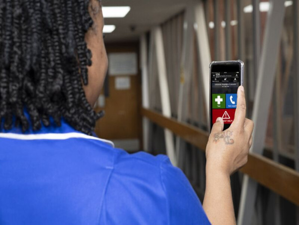 Leading Safety App Launched at Leicester Hospitals to Help Keep Healthcare Teams Safe
