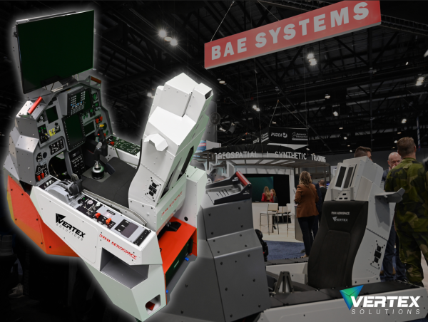  Vertex Solutions to Deliver XR Flight Simulators for BAE Systems’ Project OdySSEy Program 