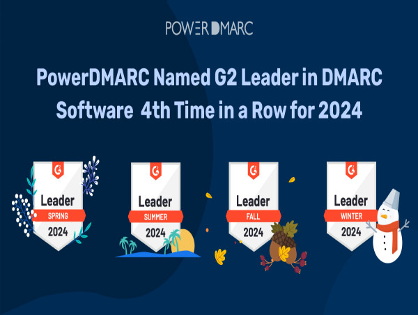  PowerDMARC Recognized as G2 Leader in DMARC Software for the 4th Time in 2024 