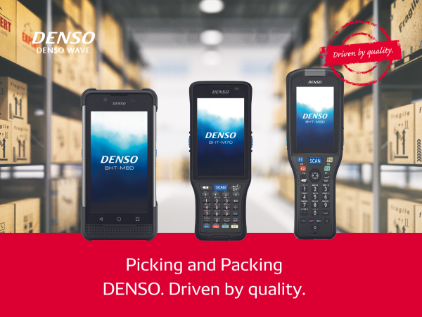  Efficiency in the warehouse: Handheld devices from DENSO help to reduce the error rate in picking & packing 