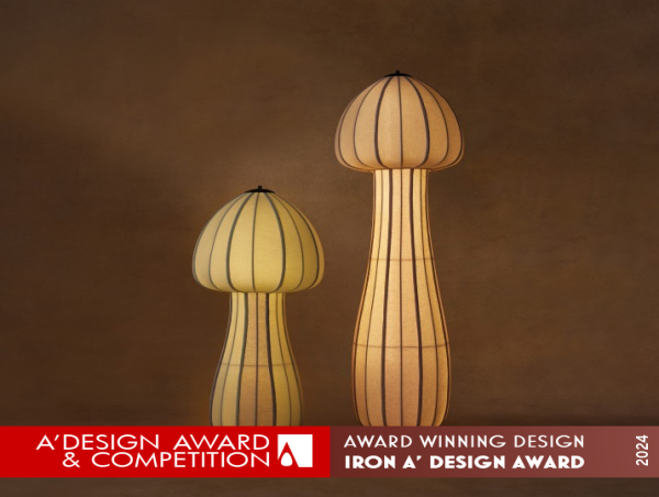  Mushroom by Priyam Doshi Wins Iron A' Design Award in Lighting Products and Fixtures Design Category 