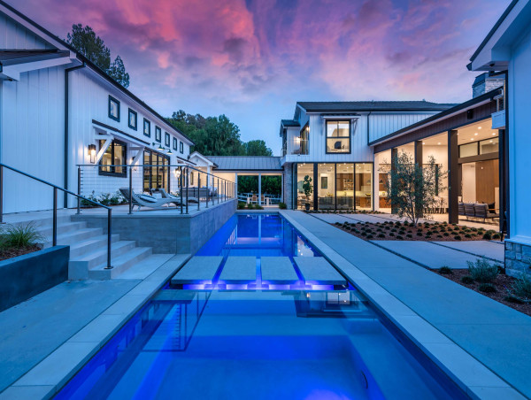 Concierge Auctions: Bidding Opens at US$8 Million for Modern Estate in Coveted Hidden Hills, California