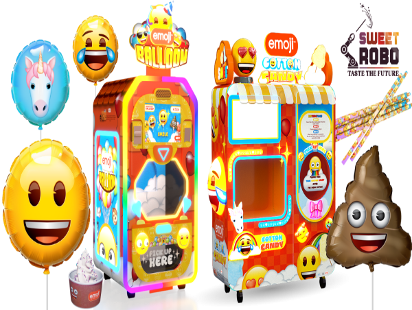  Sweet Robo Partners with emoji™ and UNIS to Launch Exclusive Vending Machine Line 