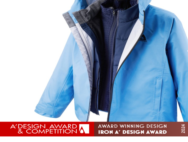  Future Shell Modular Jacket by Yiou Wu Wins Iron A' Design Award in Baby Products Category 