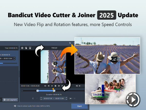  The Bandicut 2025 Update Adds More Speed Controls, Flip Features, and Video Rotation 