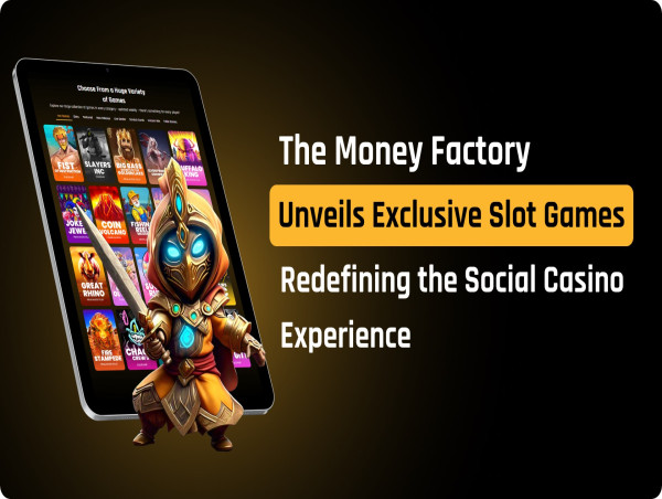  The Money Factory Unveils Exclusive Slot Games, Redefining the Social Casino Experience 