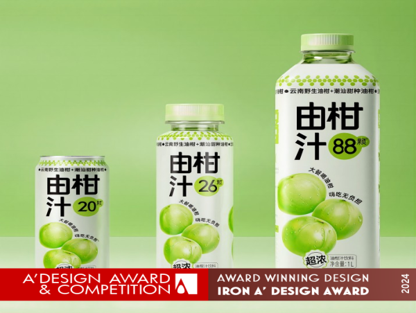  Eastroc Amla Juice Packaging by Guangzhou ID Advertising Co.,Ltd Wins Iron A' Design Award 