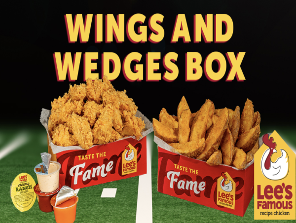  LEE’S FAMOUS RECIPE CHICKEN INTRODUCES NEW WINGS AND WEDGES BOX 