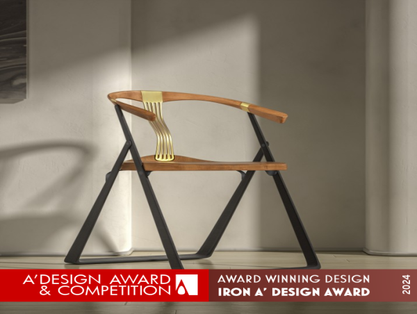  Fusion by Mengke Yuan, Siqi Cai and Longfei Yue Wins Iron A' Design Award in Furniture Design Category 