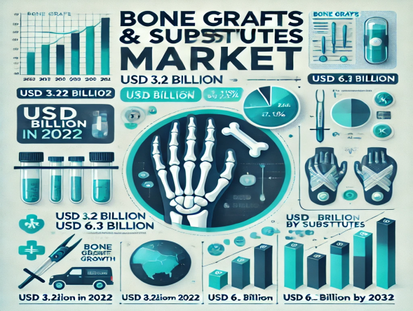 Global Bone Grafts and Substitutes Market Set for Significant Growth, Expected to Reach USD 6.3 Billion by 2032 | FMI 