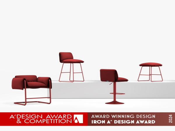  Lydia by Weiqiang Yao Wins Iron A' Design Award in Furniture Design Category 