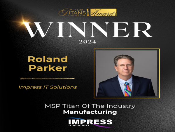  Impress Computers Wins Prestigious MSP Titan Award for Outstanding IT Service Excellence 