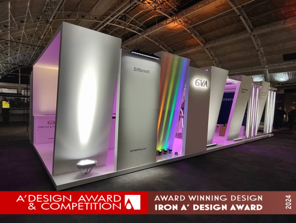  Lighting Tunnel by Nargiza Usmanova Wins Iron A' Trade Show Design Award 