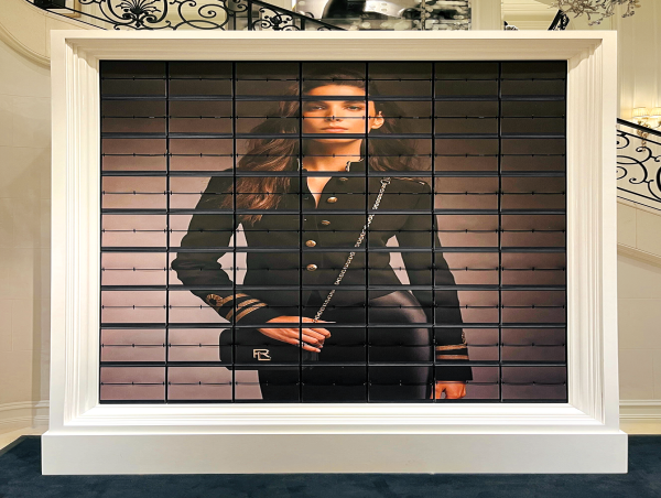  RALPH LAUREN’S 2024 HOLIDAY CAMPAIGN SHINES WITH OAT FOUNDRY’S PICTURE FLAP DISPLAY 